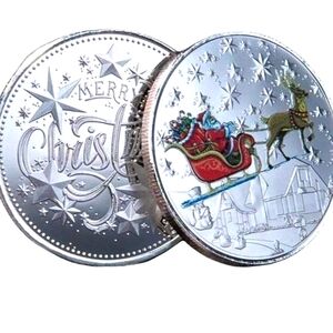 Christmas Silver Coin
